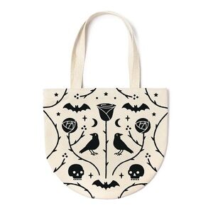 Spooky Gothic Canvas Tote Bag